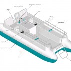 Водный велосипед Main Wave K-387