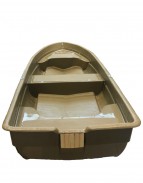 Лодка стеклопластиковая СТЕЛС 315М ( с рундуком )