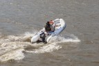 Жестко-надувная лодка Адмирал RIB 410 (с консолью)
