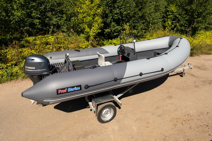 Надувная лодка ProfMarine RIB 550 с алюминиевым корпусом