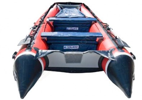 Лодка надувная SOLANO Super Pro XSA530 ( красно-черный )