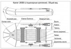 Надувная лодка Фрегат 280 ЕК серая