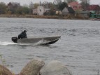 Алюминиевая моторно-гребная лодка СПЭВ Блик 40