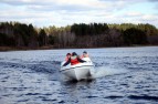 Стеклопластиковая моторная лодка SCANDIC HAVET 430 DС