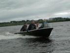 Лодка Афалина - 380 (с булями)