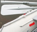 Весло разборное Badger 163 см Gray