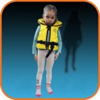 Детский страховочный жилет МИНИ ПЛЮС 100N (EN 395)