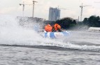 Надувной катамаран Badger FS 380 Blue&White