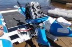 Надувной катамаран Badger FS 380 Blue&White
