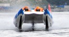 Надувной катамаран Badger FS 380 Blue&White