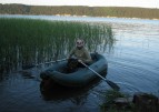 Лодка надувная Мнев и К Скиф 2 (серый)