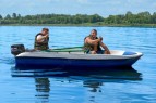 Лодка стеклопластиковая WYATBOAT Пингвин
