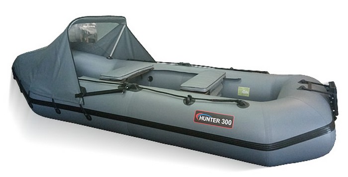 Носовой тент на лодки Хантер 280, 300, 290