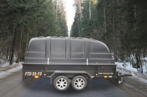 Автоприцеп Finn-traileri FTD 35-15 black