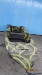 Алюминиевая моторно-гребная лодка Охотник 400Б