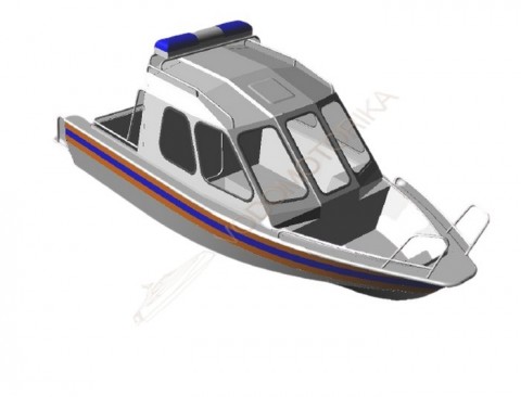 Алюминиевая моторная лодка RusBoat 65R