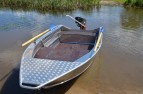 Алюминиевая моторно-гребная лодка RusBoat 42R