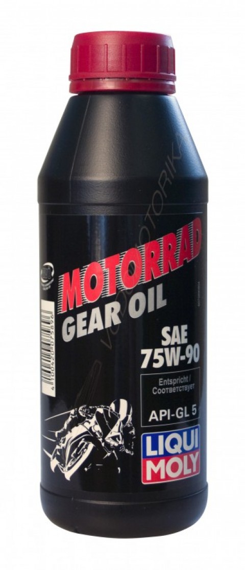 Масло LIQUI MOLY трансмиссионное мотоциклетное синт. MOTORRAD GEAR OIL 75W-90 (0.5л)