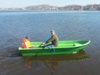 Моторно-гребная лодка картоп Легант-345 ( 2 рундука )