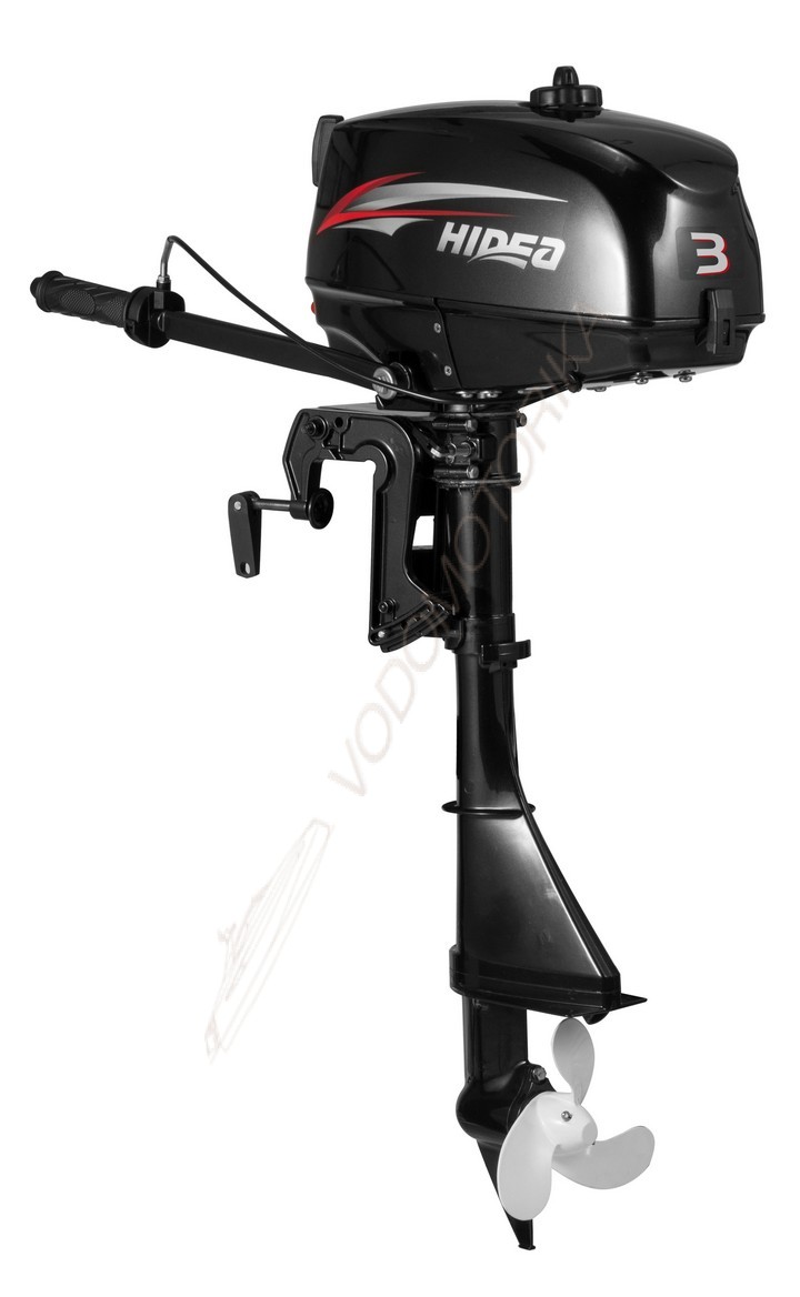 Лодочный мотор HIDEA HD3FHS  3 л.с. двухтактный