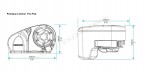 Лебедка якорная Lewmar Pro Fish 700FF, 12В 500Вт