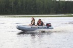 Лодка Адмирал 350 камуфляж